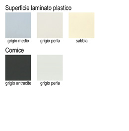 Colori e finiture del pannello Clipper Leggero