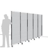 Separè a parete ALA ROTOFOOT LIGHT "alveolare" - cm 505x190h (5 elementi) - Separè a parete ALA ROTOFOOT LIGHT 