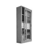 Armadio in lamiera, ad ante scorrevoli con vetro temperato cm 120.MD-AV12T - Armadio in lamiera, ad ante scorrevoli con vetro temperato cm 120.MD-AV12T