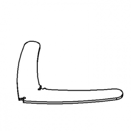 Base "Boomerang" mm.500x8