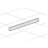 Canalina a soffitto - cm 100 - Canalina a soffitto - cm 100