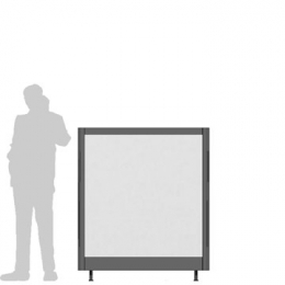 Pannello divisorio XILOX "laminato" - cm120x140h