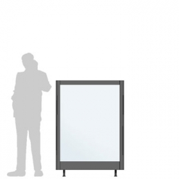 Pannello divisorio XILOX "vetroplastico" - cm 100x140h